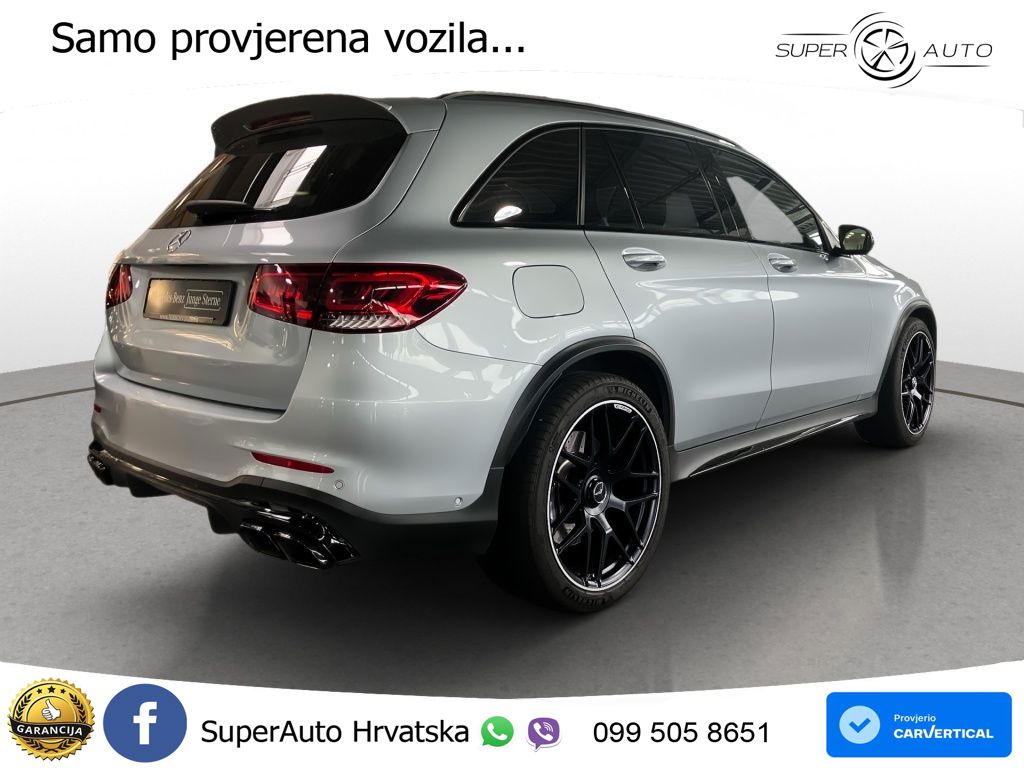 Mercedes AMG GLC 63 V8 (476 KS) 4MATIC+ MCT ZRAČNI+ACC+GR SJED+KAM