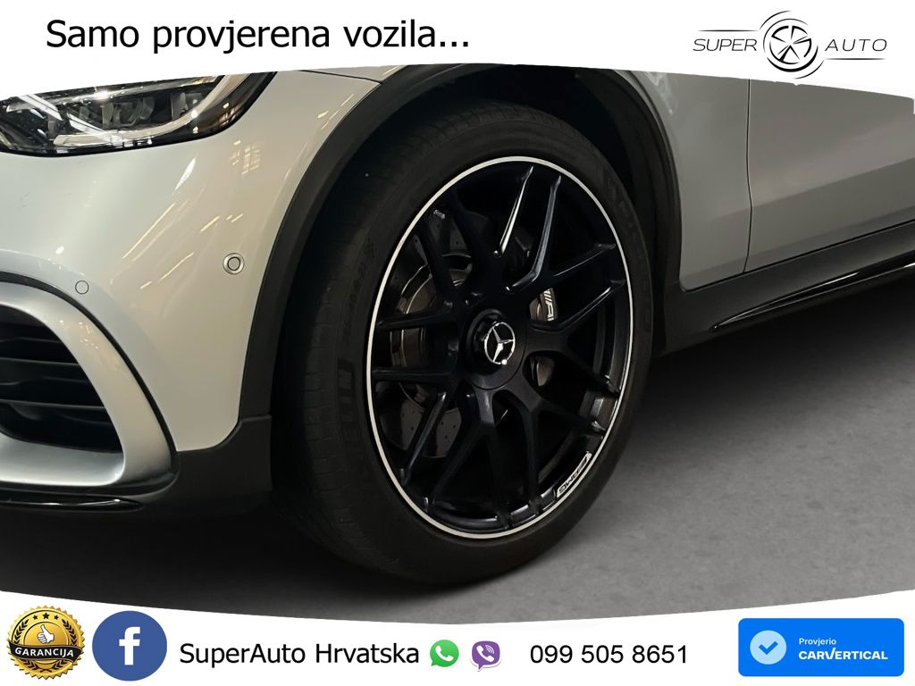 Mercedes AMG GLC 63 V8 (476 KS) 4MATIC+ MCT ZRAČNI+ACC+GR SJED+KAM