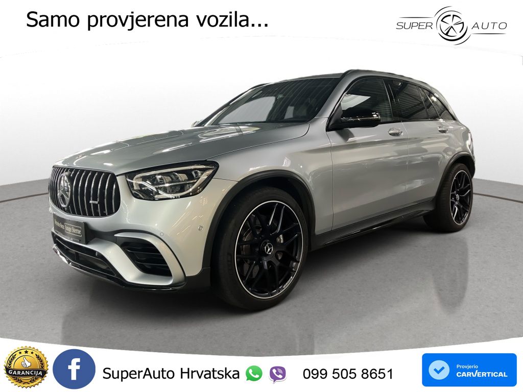 Mercedes AMG GLC 63 V8 (476 KS) 4MATIC+ MCT ZRAČNI+ACC+GR SJED+KAM