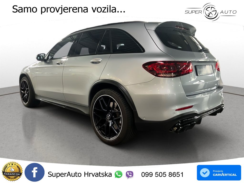 Mercedes AMG GLC 63 V8 (476 KS) 4MATIC+ MCT ZRAČNI+ACC+GR SJED+KAM