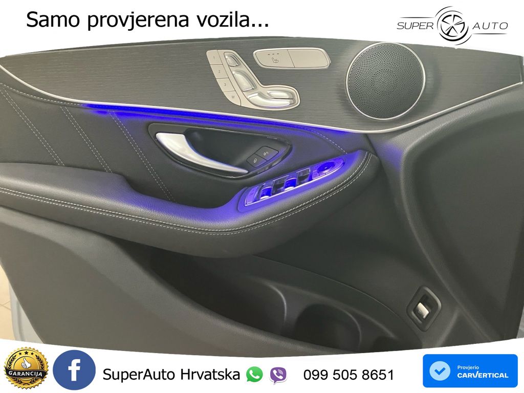 Mercedes AMG GLC 63 V8 (476 KS) 4MATIC+ MCT ZRAČNI+ACC+GR SJED+KAM