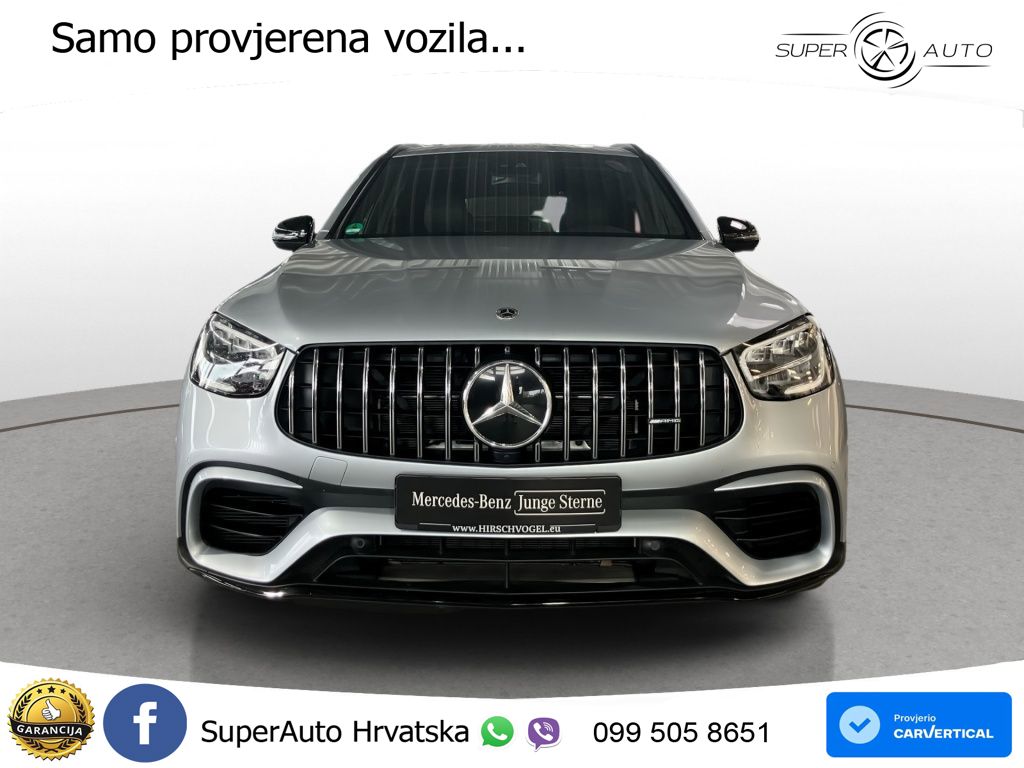 Mercedes AMG GLC 63 V8 (476 KS) 4MATIC+ MCT ZRAČNI+ACC+GR SJED+KAM