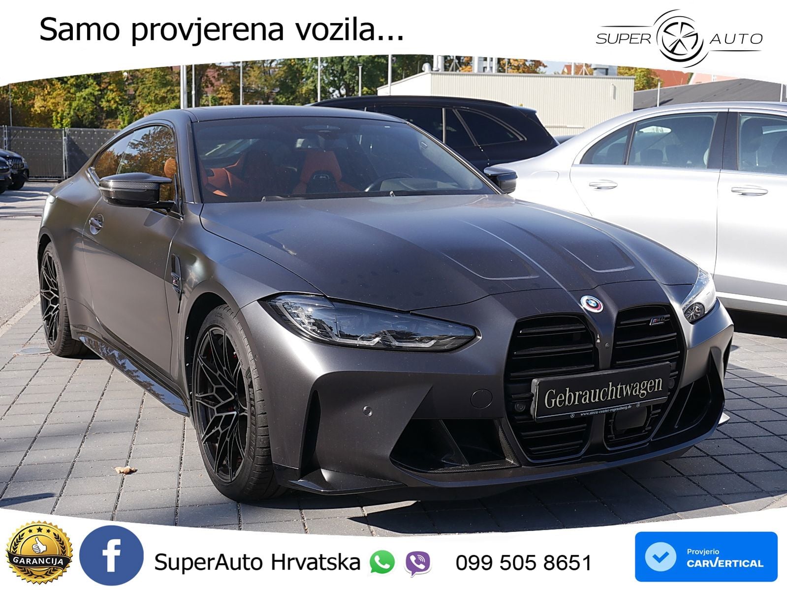 BMW M4 Competition 3.0 (510 KS) xDrive Steptronic LED+GR SJED+ACC