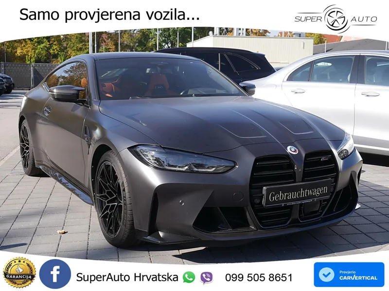 BMW M4 Competition 3.0 (510 KS) xDrive Steptronic LED+GR SJED+ACC