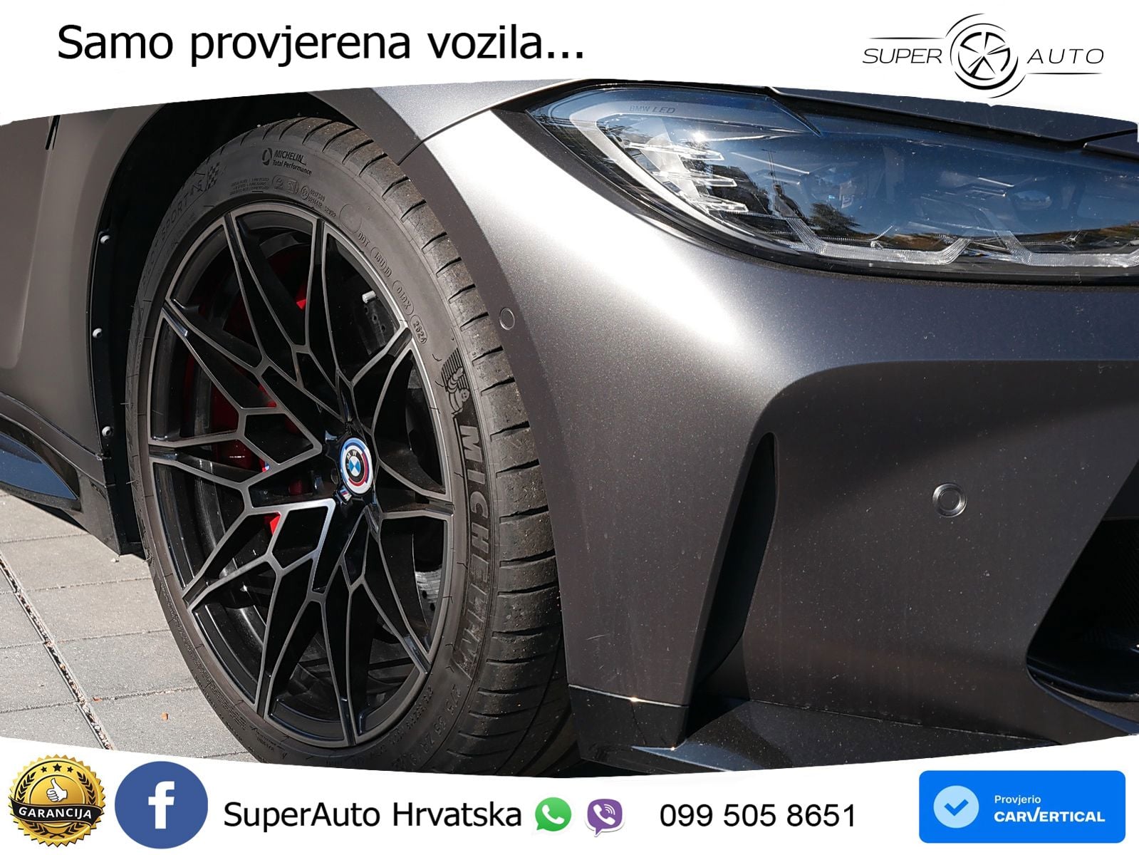 BMW M4 Competition 3.0 (510 KS) xDrive Steptronic LED+GR SJED+ACC