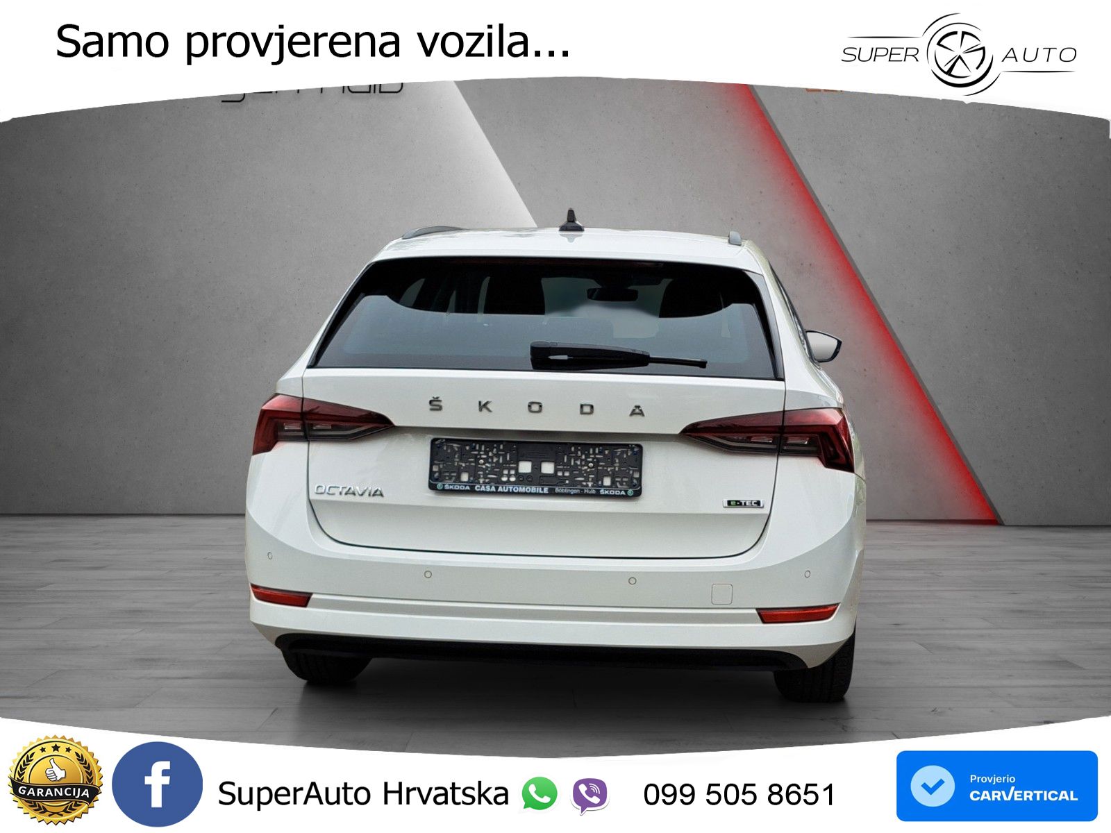 Škoda Octavia Combi 1.5 TSI EVO e-TEC (150 KS) DSG