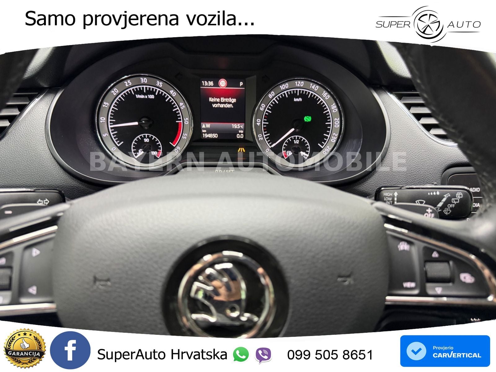 Škoda Octavia Combi 2.0 TDI (150 KS) DSG LED+GR SJED+ACC