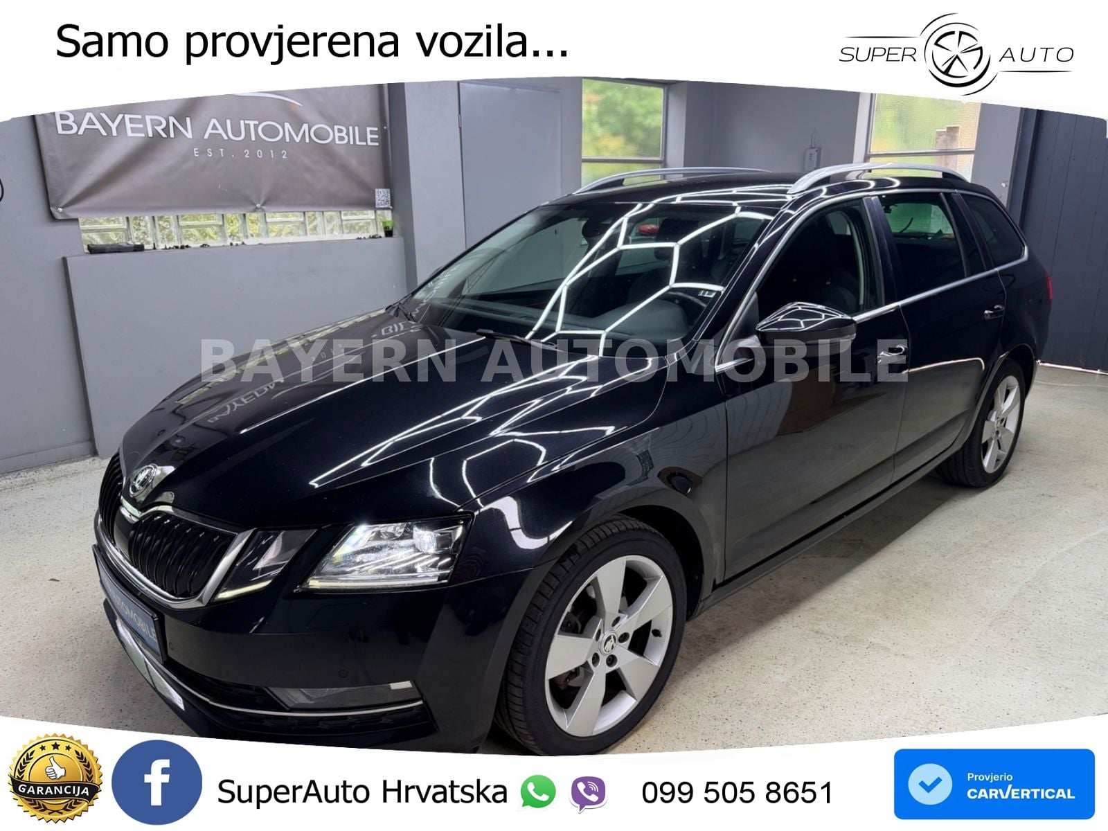 Škoda Octavia Combi 2.0 TDI (150 KS) DSG LED+GR SJED+ACC