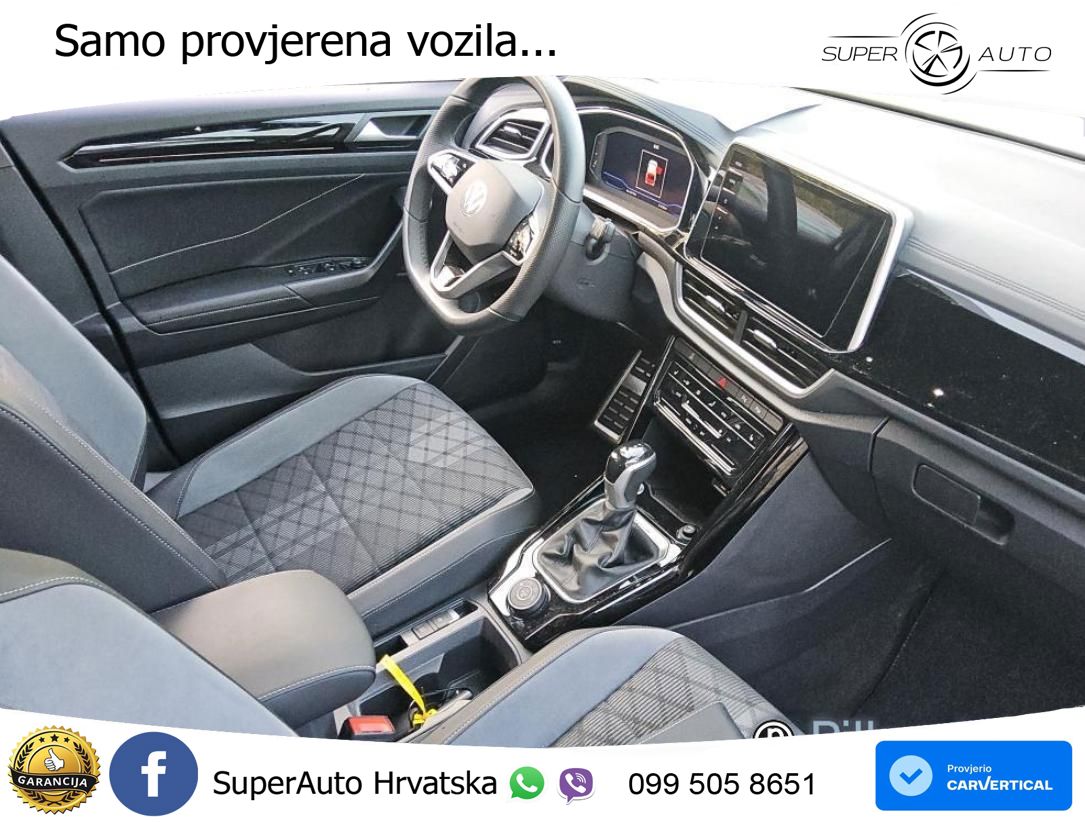 Volkswagen T-Roc 2.0 TSI (190 KS) 4M DSG R-Line LED+GR SJED+ACC