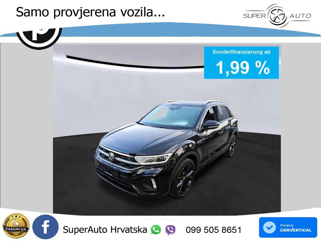 Volkswagen T-Roc 2.0 TSI (190 KS) 4M DSG R-Line LED+GR SJED+ACC