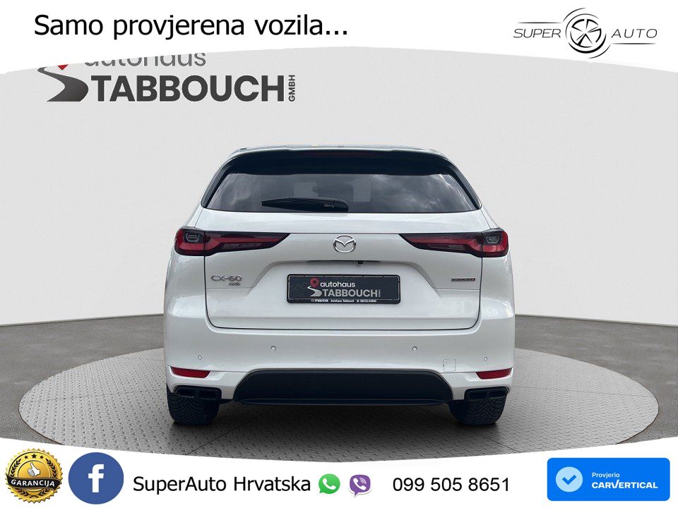 Mazda CX-60 3.3 e-Skyactiv D (254 KS) AWD Automatic MATRIX+GR SJED+KAM