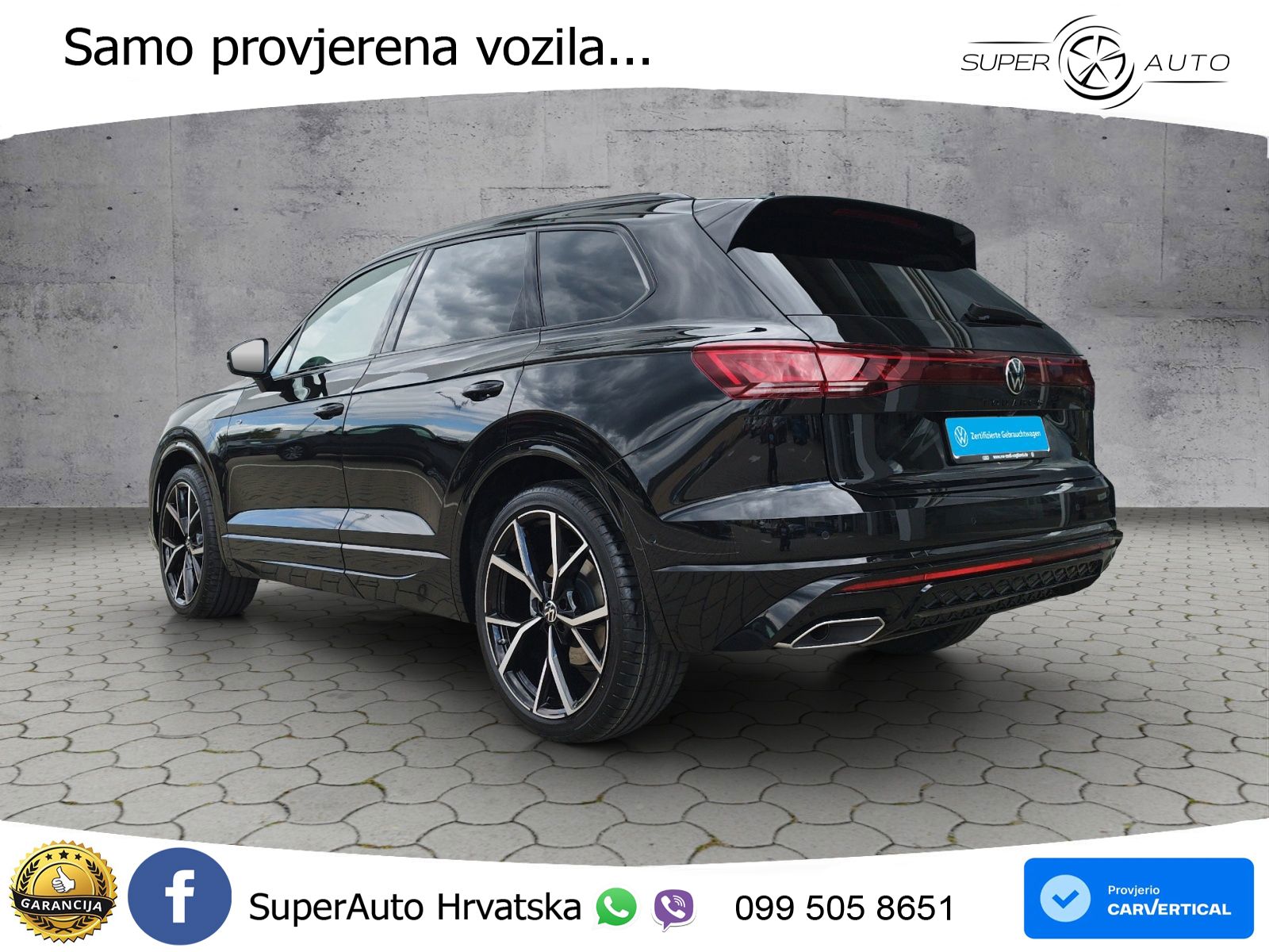 Volkswagen Touareg 3.0 V6 TDI (286 KS) 4MOTION Tiptronic ZRAČNI+ACC+GR SJED+KAM+PANO