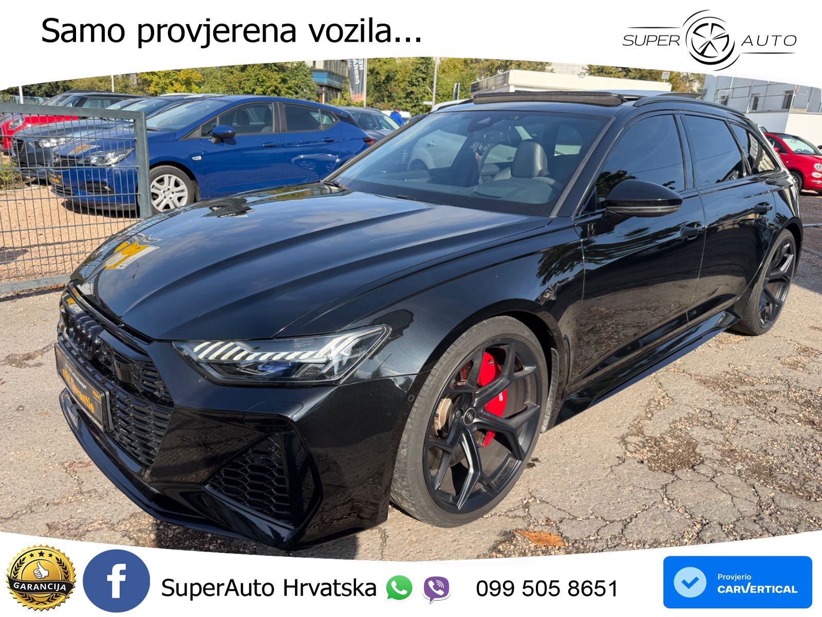 Audi RS6 Avant 4.0 TFSI V8 performance (630 KS)  quattro tiptronic