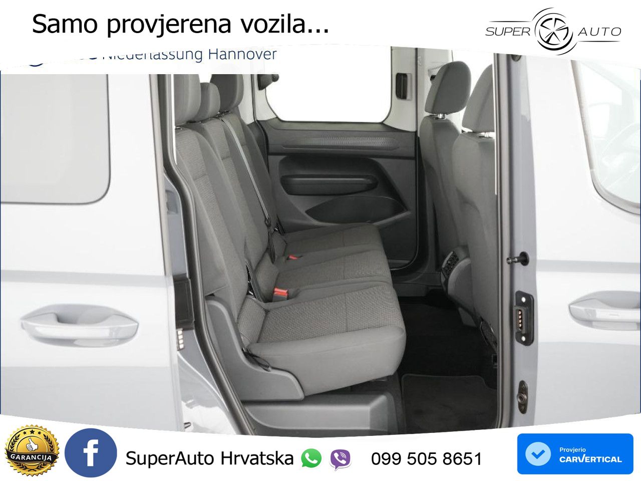 VW Caddy LED+GR SJED+ACC