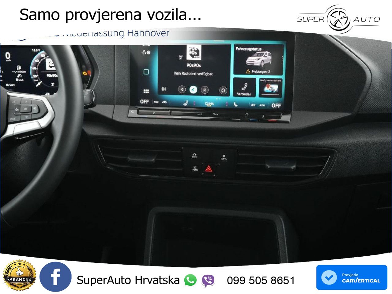 VW Caddy LED+GR SJED+ACC