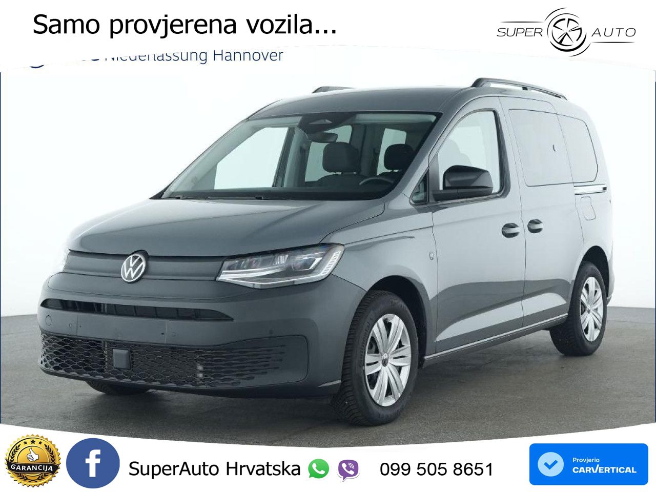VW Caddy LED+GR SJED+ACC