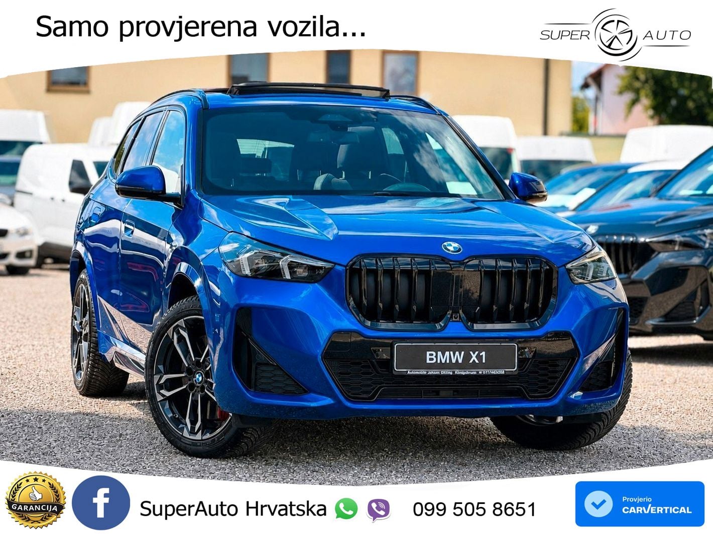 BMW X1 20i (170 KS) sDrive Steptronic M Sport LED+GR SJED+ACC