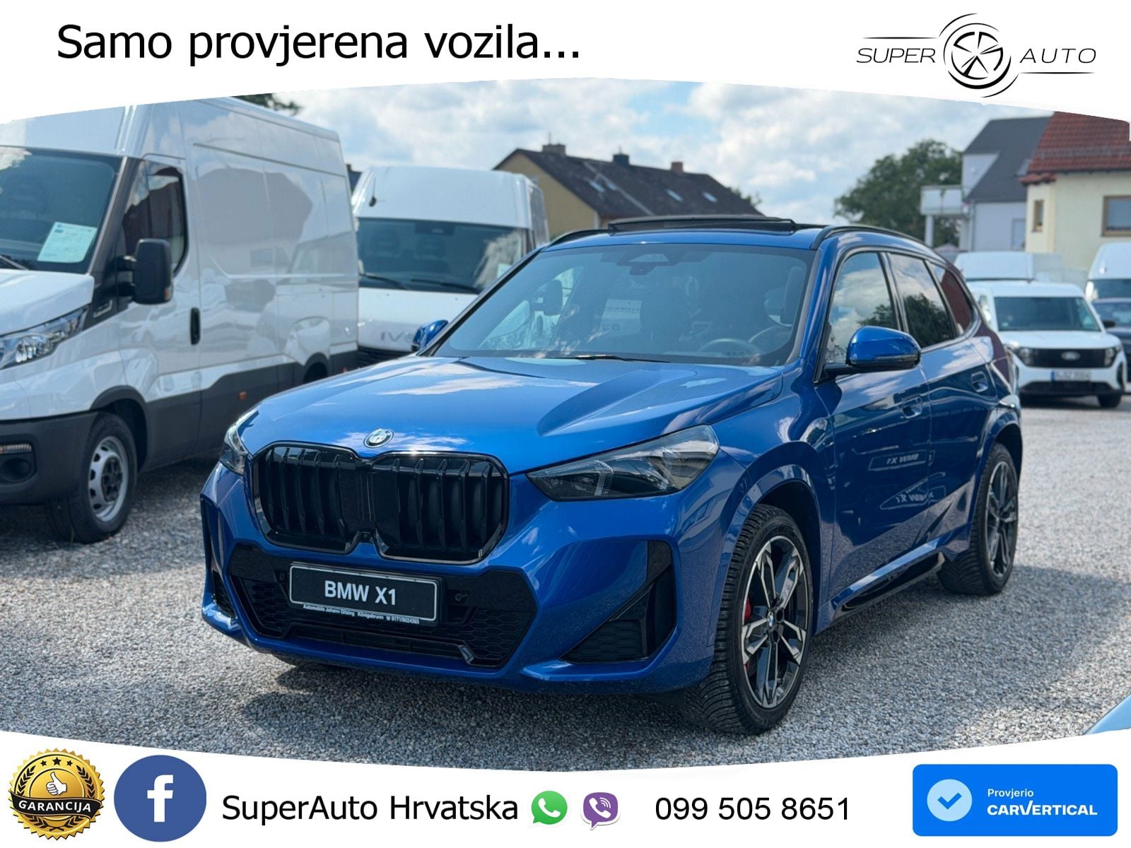 BMW X1 20i (170 KS) sDrive Steptronic M Sport LED+GR SJED+ACC
