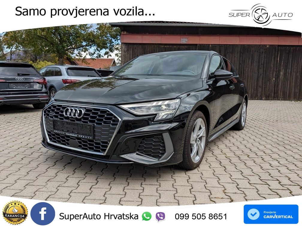Audi A3 40 TDI (200 KS) quattro S tronic S line LED+GR SJED+ACC