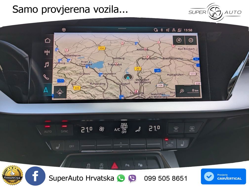 Audi A3 40 TDI (200 KS) quattro S tronic S line LED+GR SJED+ACC