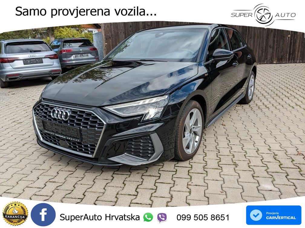 Audi A3 40 TDI (200 KS) quattro S tronic S line LED+GR SJED+ACC