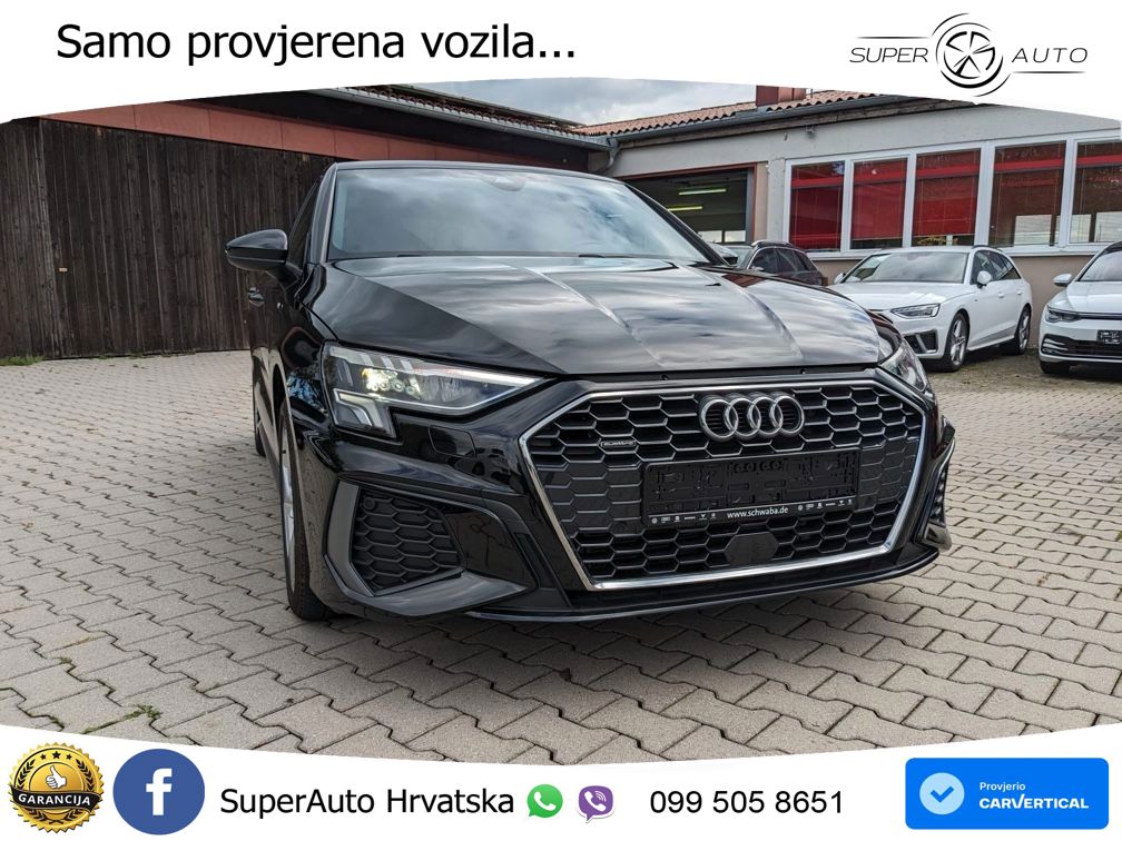 Audi A3 40 TDI (200 KS) quattro S tronic S line LED+GR SJED+ACC