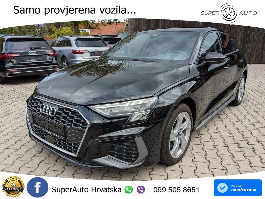 Audi A3 40 TDI (200 KS) quattro S tronic S line LED+GR SJED+ACC