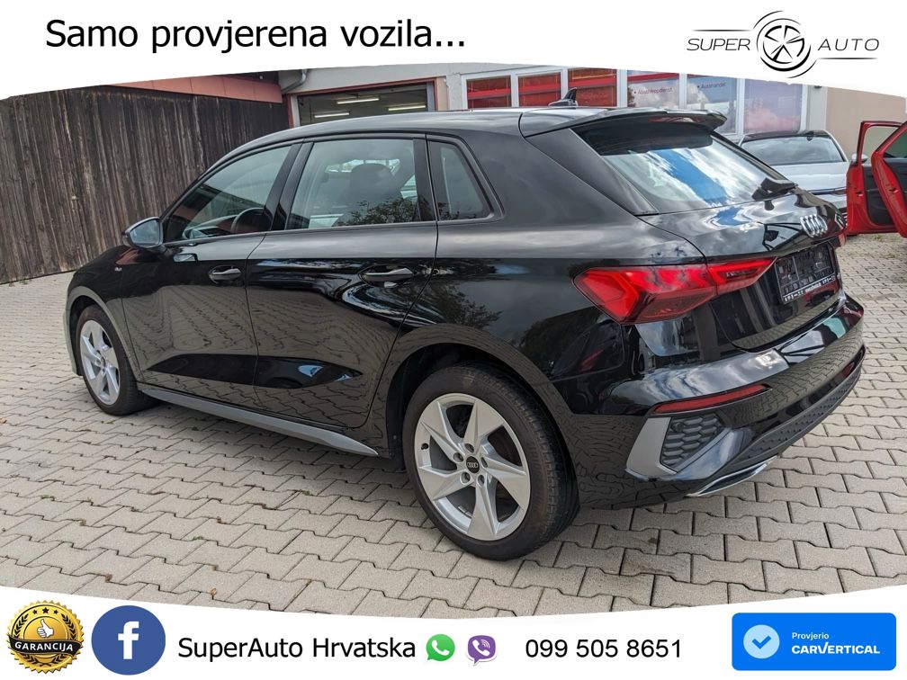Audi A3 40 TDI (200 KS) quattro S tronic S line LED+GR SJED+ACC