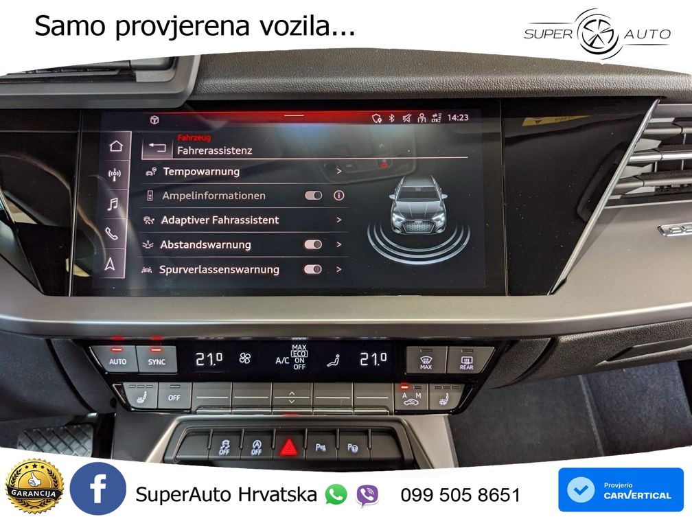 Audi A3 40 TDI (200 KS) quattro S tronic S line LED+GR SJED+ACC
