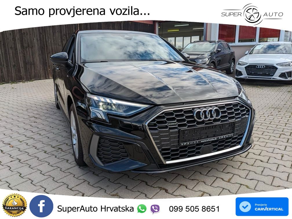 Audi A3 40 TDI (200 KS) quattro S tronic S line LED+GR SJED+ACC