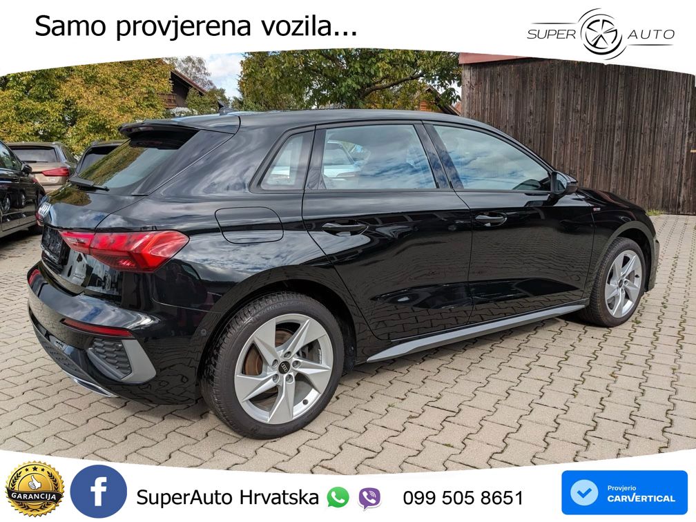 Audi A3 40 TDI (200 KS) quattro S tronic S line LED+GR SJED+ACC