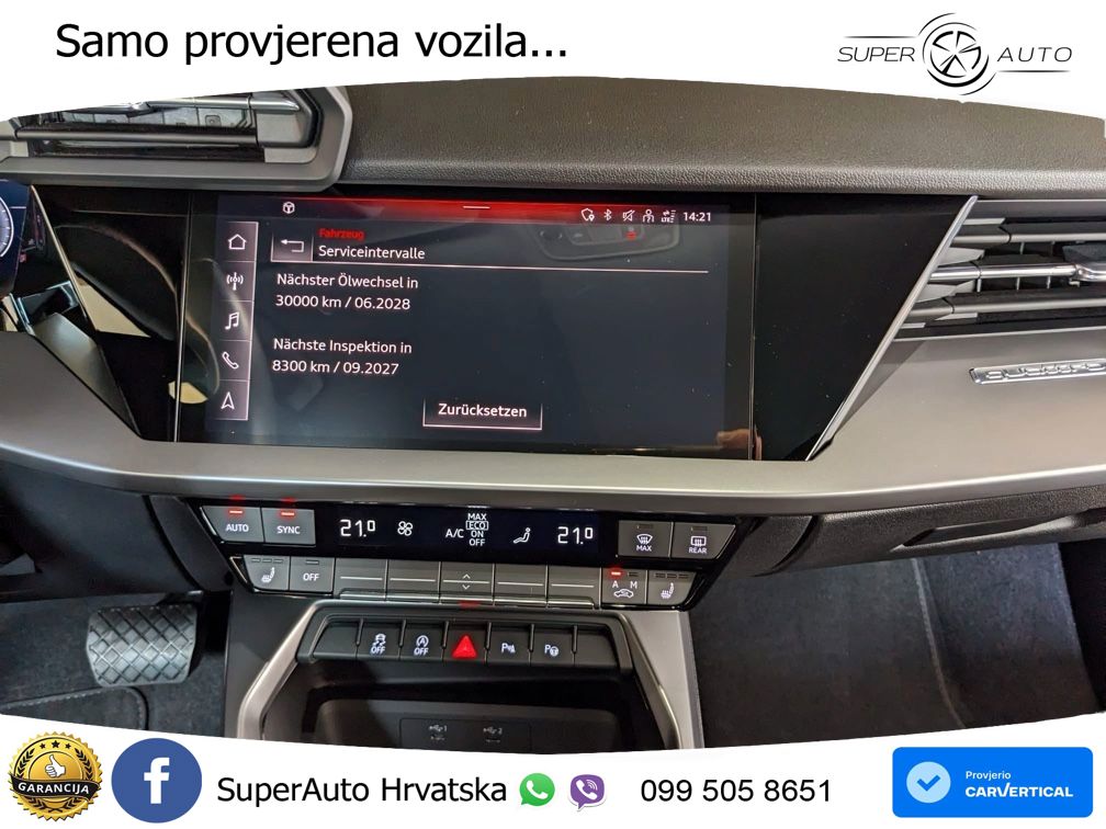 Audi A3 40 TDI (200 KS) quattro S tronic S line LED+GR SJED+ACC
