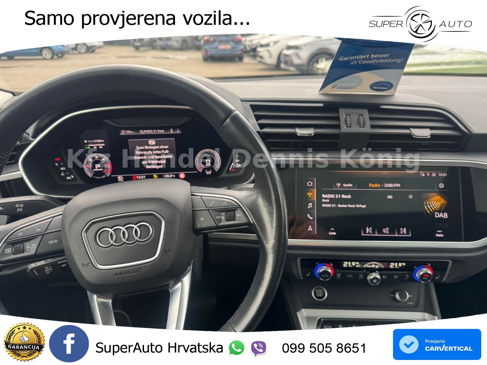 Audi Q3 Sportback 40 TDI (200 KS) quattro S tronic S line LED+GR SJED+ACC