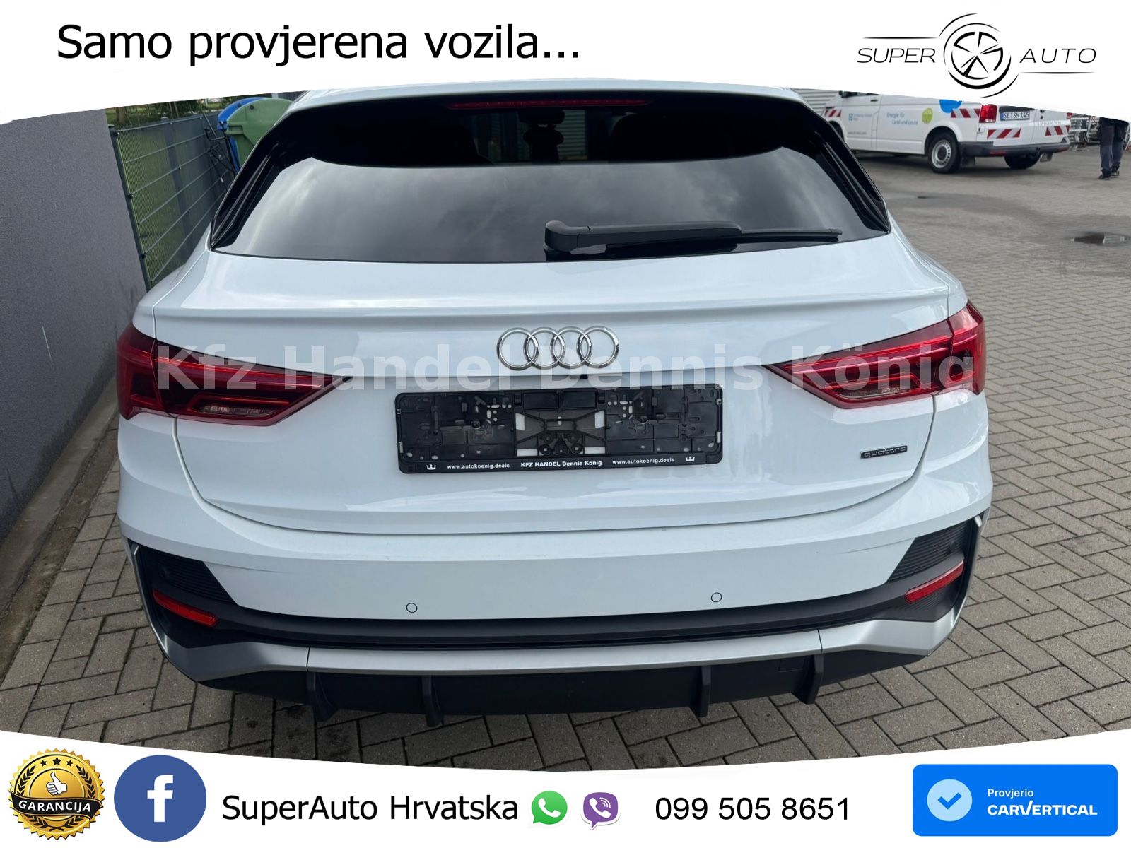 Audi Q3 Sportback 40 TDI (200 KS) quattro S tronic S line LED+GR SJED+ACC