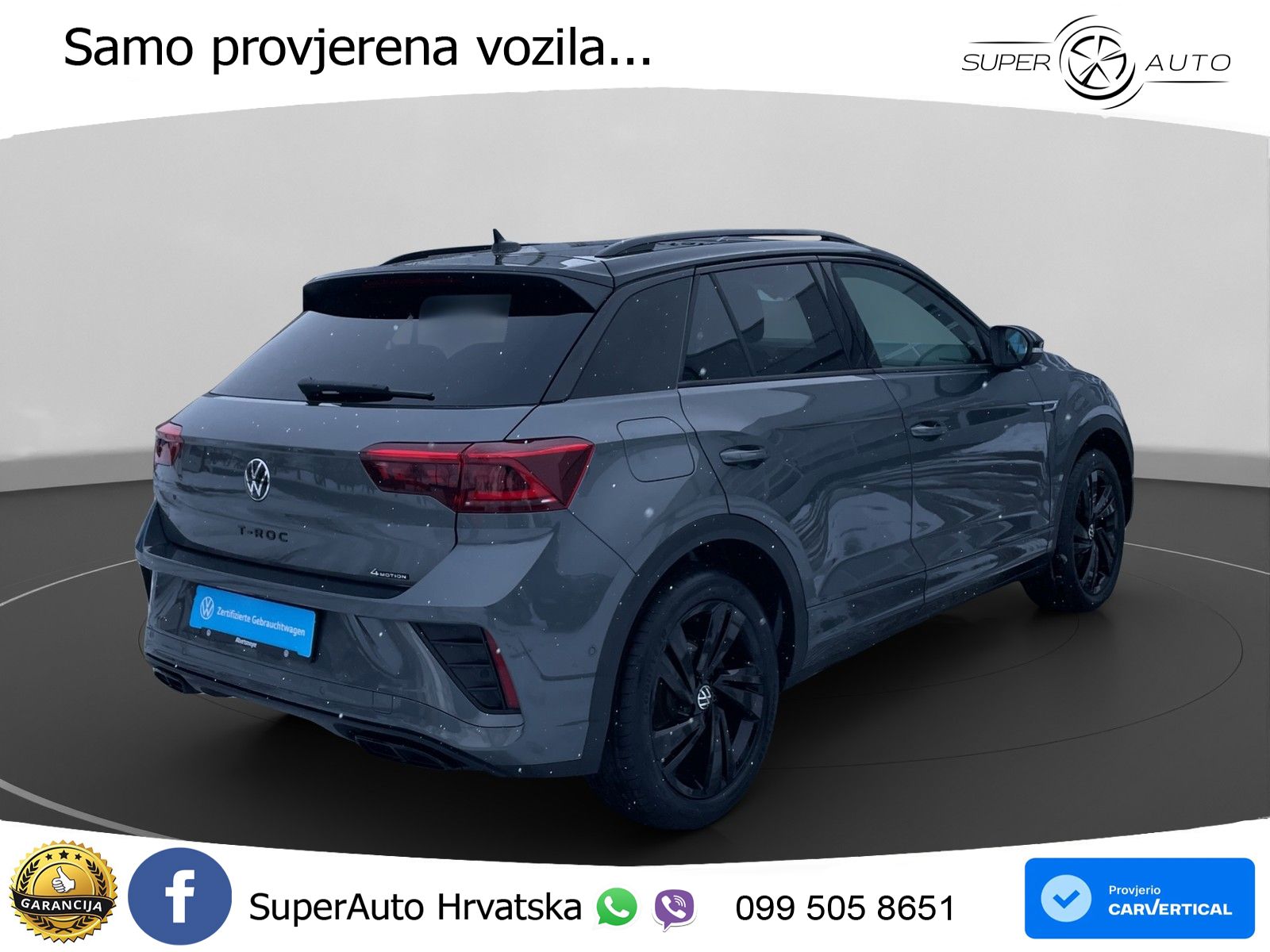 Volkswagen T-Roc I 2.0 TDI (150 KS) DSG LED+GR SJED+ACC