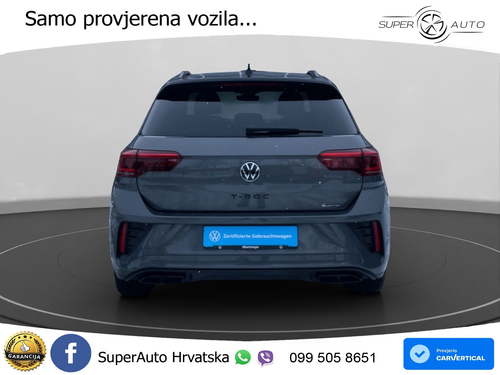Volkswagen T-Roc I 2.0 TDI (150 KS) DSG LED+GR SJED+ACC