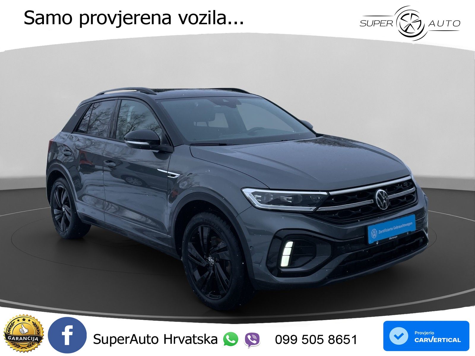 Volkswagen T-Roc I 2.0 TDI (150 KS) DSG LED+GR SJED+ACC