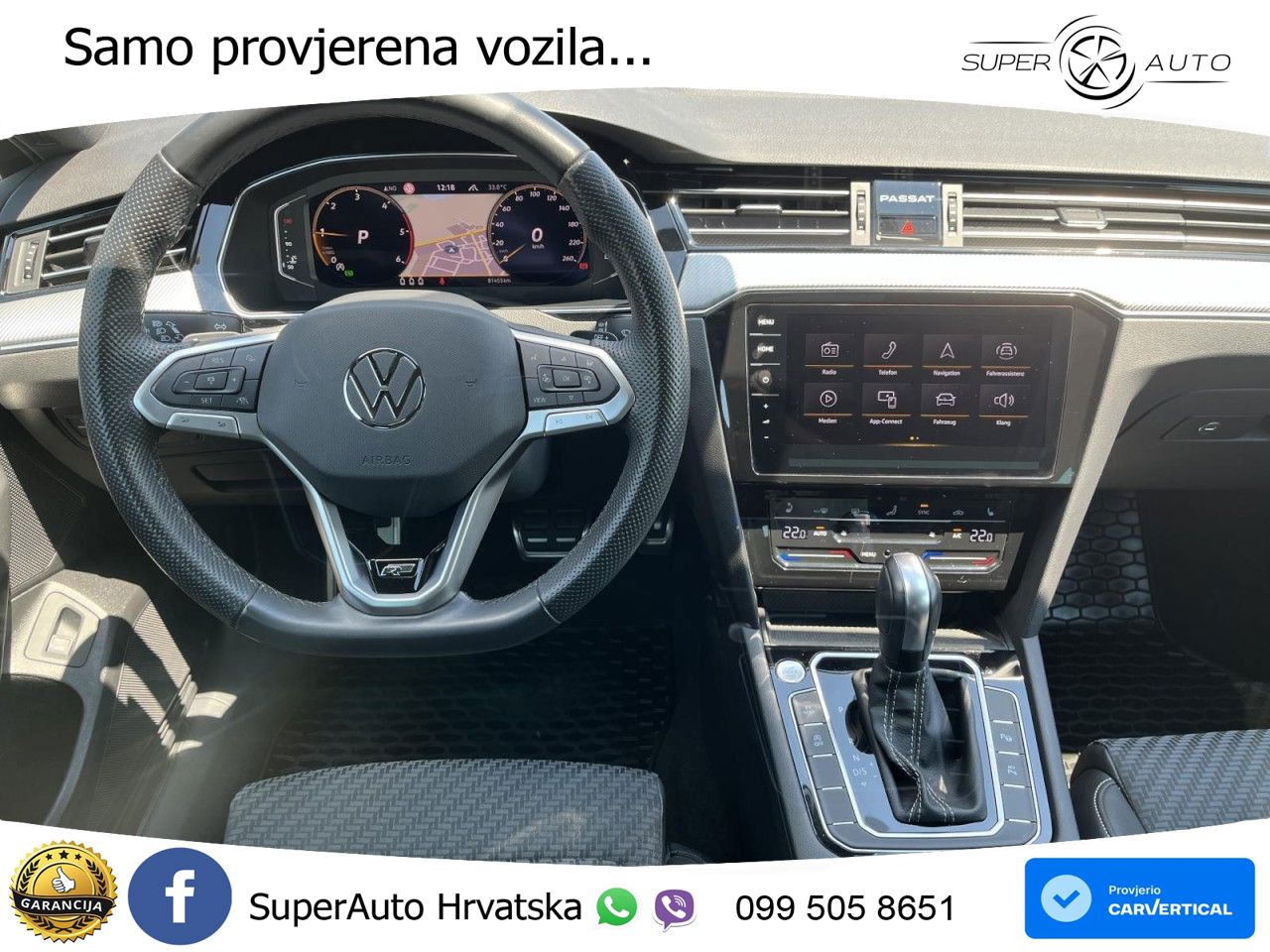 Volkswagen Passat Variant 2.0 TDI (150 KS) DSG R-Line LED+GR SJED+ACC