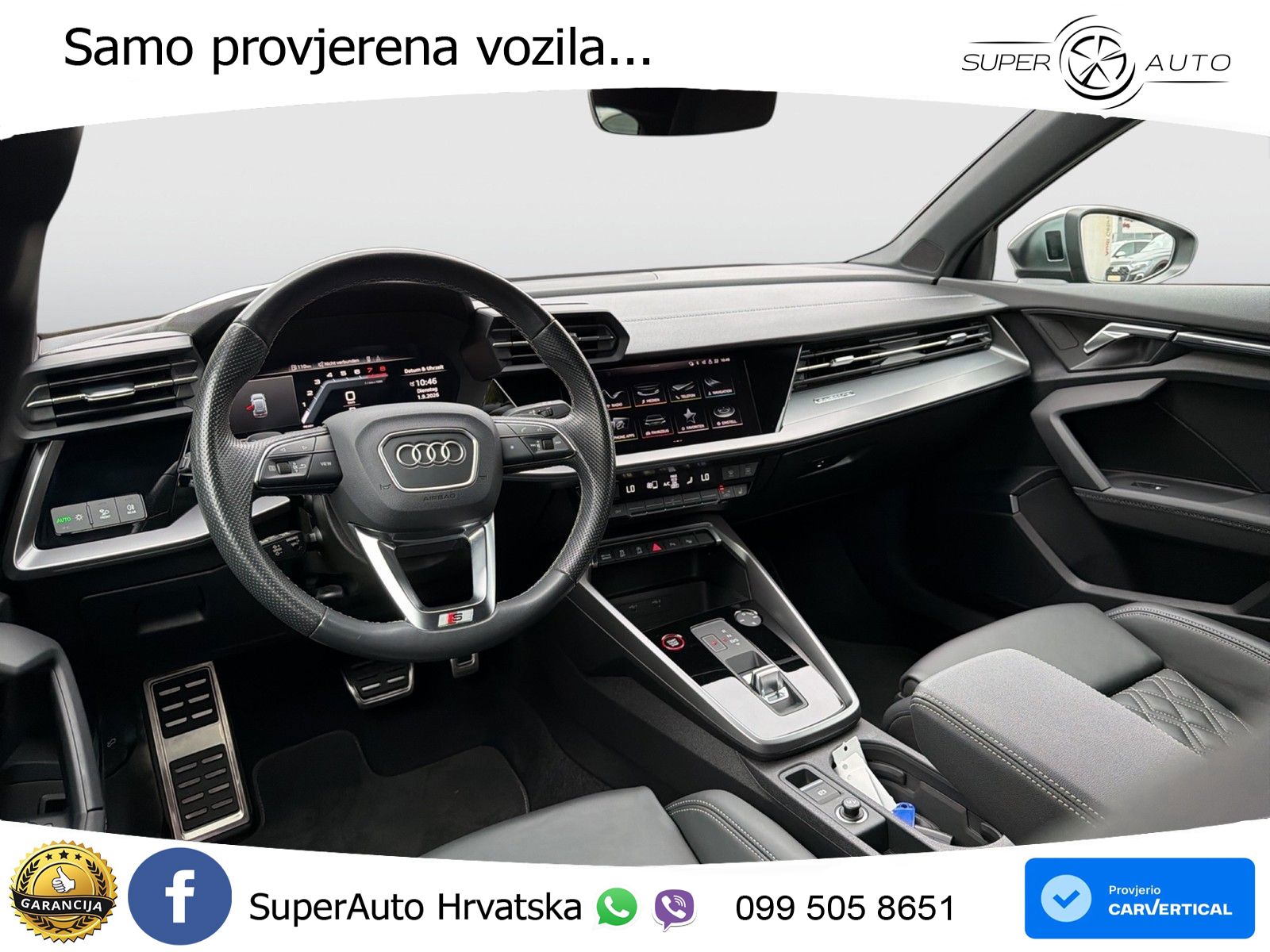 Audi S3 2.0 TFSI (310 KS) quattro S tronic LED+GR SJED+ACC