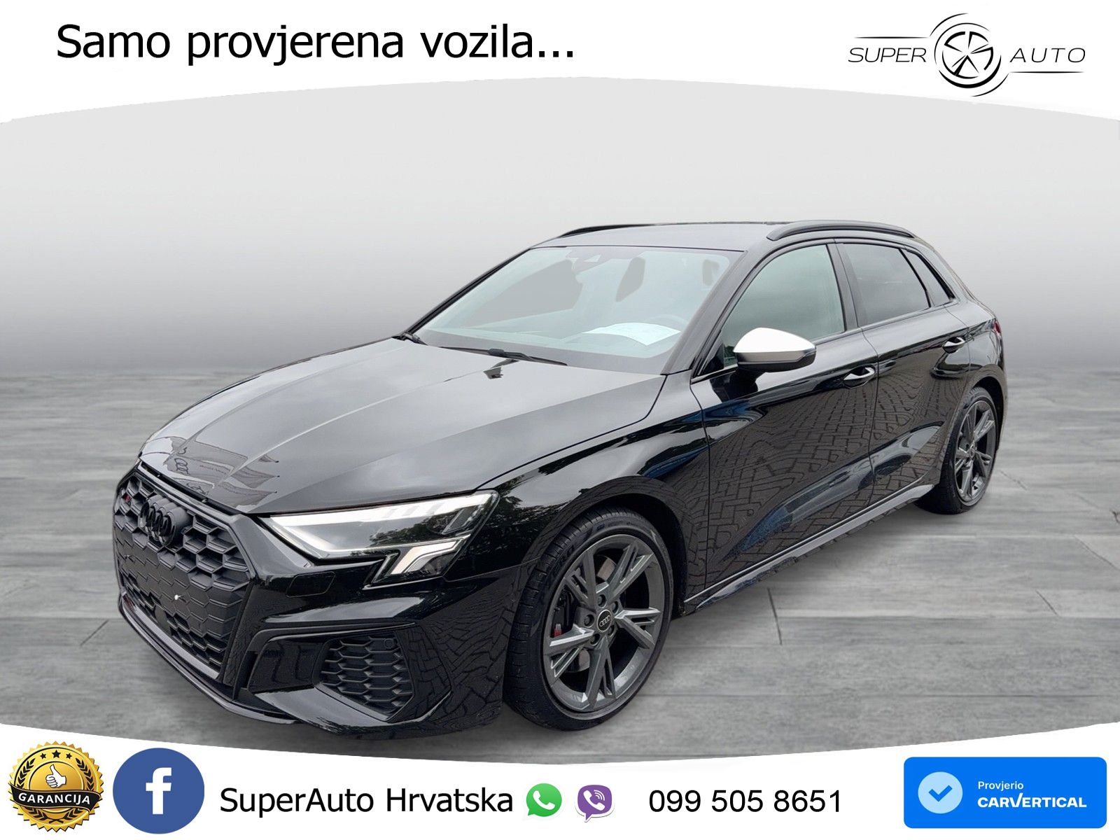 Audi S3 2.0 TFSI (310 KS) quattro S tronic LED+GR SJED+ACC