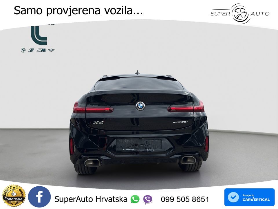 BMW X4 20i (184 KS) xDrive Steptronic M Sport LED+GR SJED+ACC