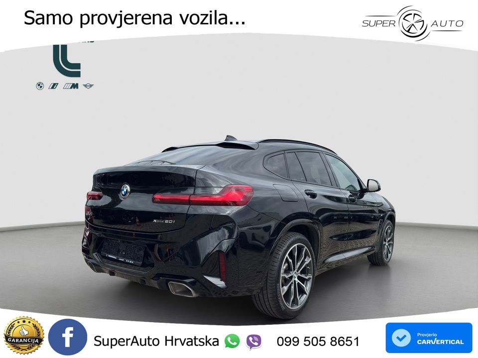 BMW X4 20i (184 KS) xDrive Steptronic M Sport LED+GR SJED+ACC