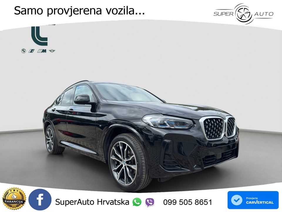 BMW X4 20i (184 KS) xDrive Steptronic M Sport LED+GR SJED+ACC