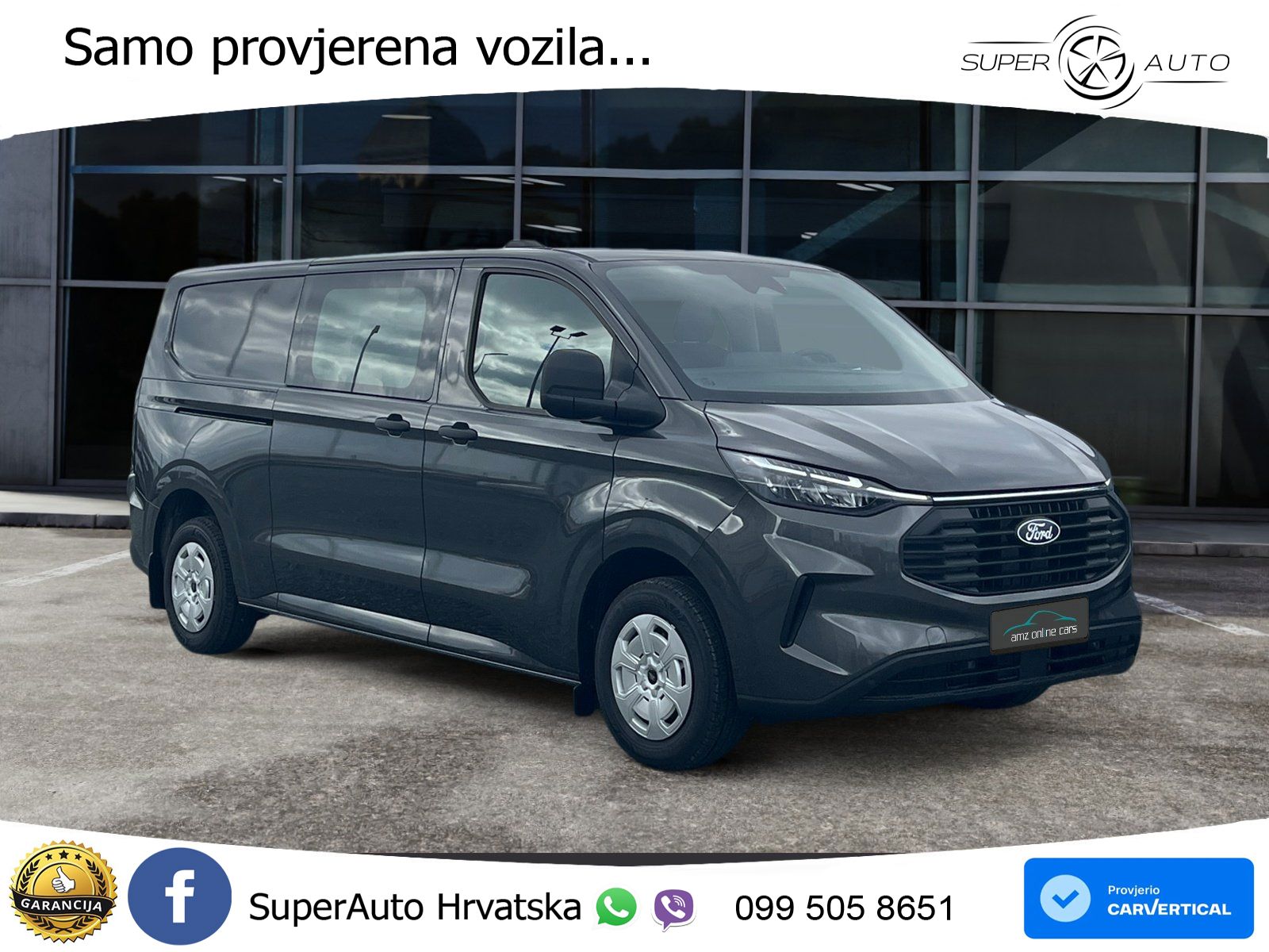Ford Transit Custom DoKa Trend L2 5J.Gar. Sitzheizung 170 KS
