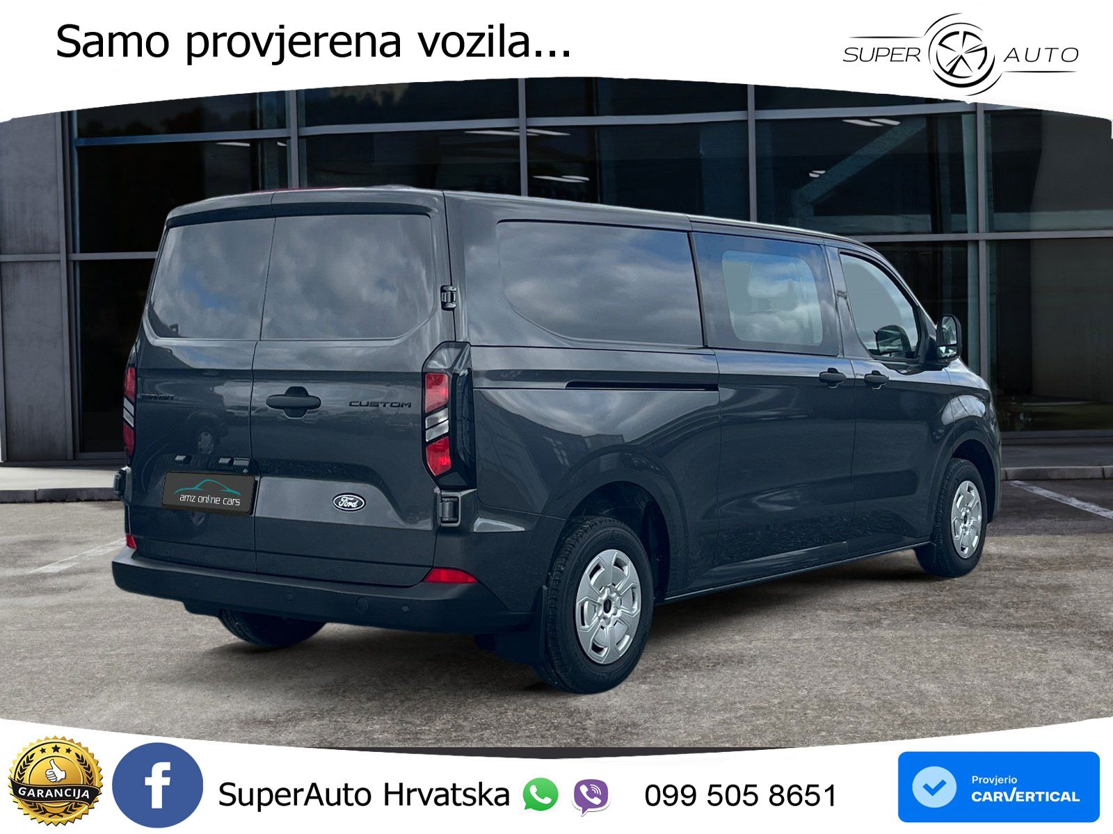 Ford Transit Custom DoKa Trend L2 5J.Gar. Sitzheizung 170 KS
