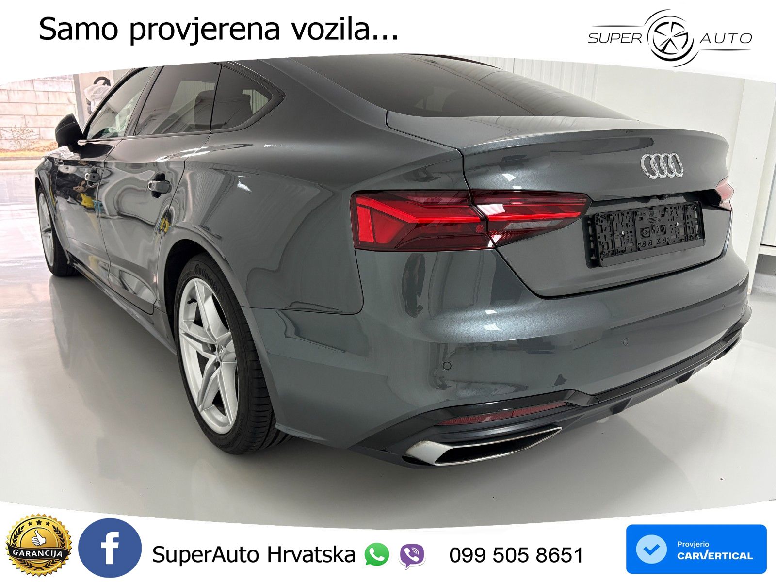 Audi A5 Sportback 40 TDI (190 KS) S tronic S line