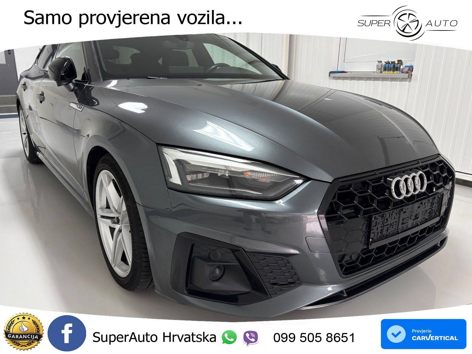 Audi A5 Sportback 40 TDI (190 KS) S tronic S line