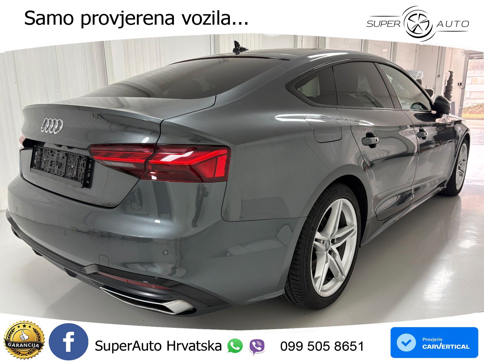 Audi A5 Sportback 40 TDI (190 KS) S tronic S line