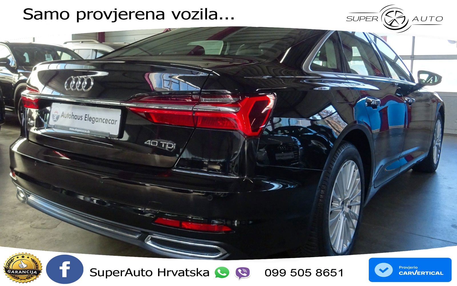 Audi A6 40 TDI (204 KS) S tronic LED+GR SJED+ACC