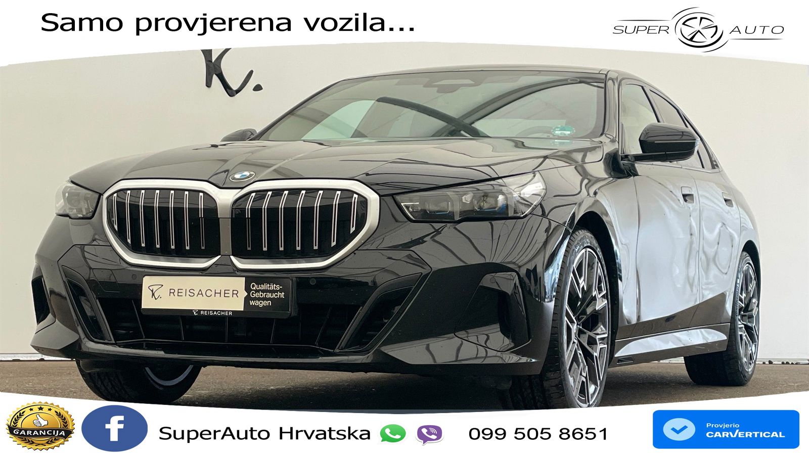 BMW 520i (208 KS) Steptronic M Sport ACC+GR SJED+360+PANO